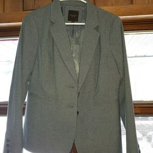 Gray Woman's Suit Jacket